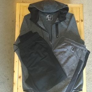 RUSSELL Athletic Worn 1-2 X's(2 pants/1 jacket)